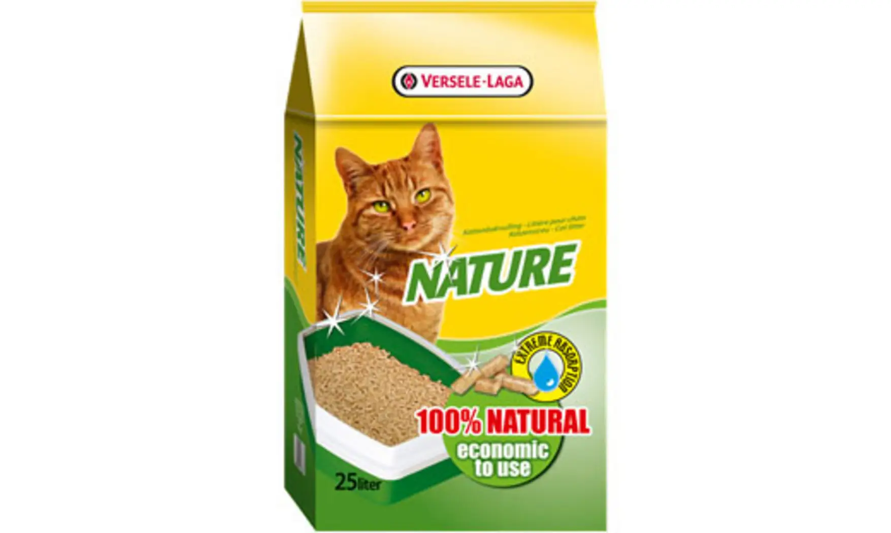 Litière à chats Nature