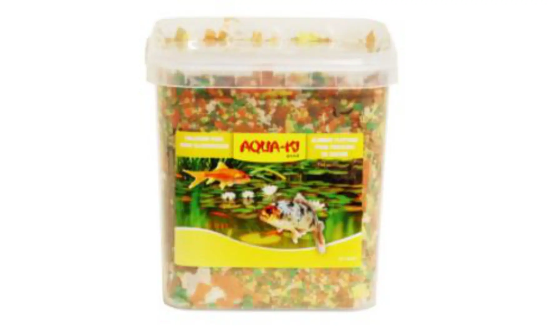 Flocons poissons d'étang