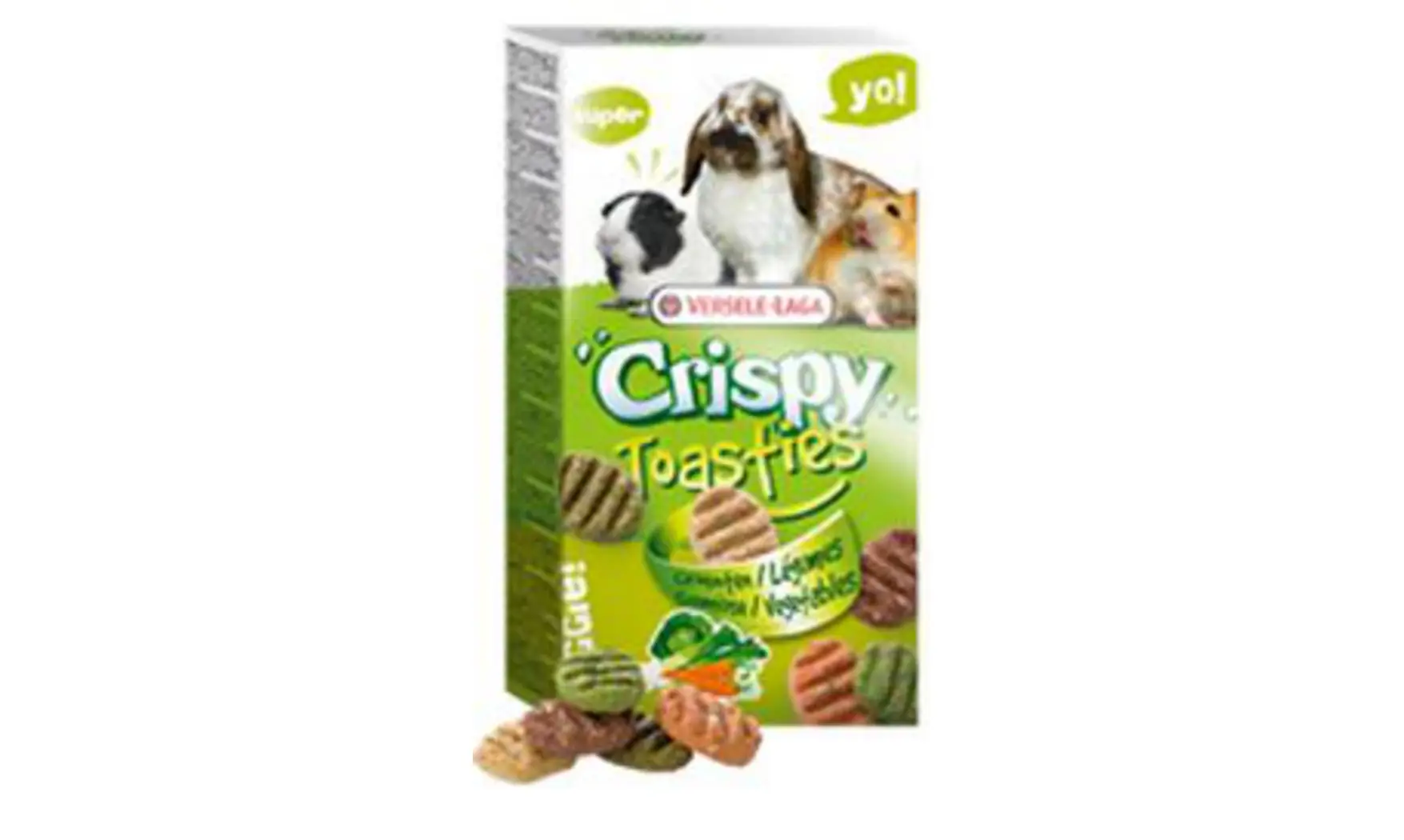 Biscuits légumes Crispy Toasties